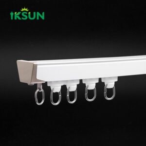 Factory Wholesale Durable Aluminium Curtain Track System with Silent Rollers and Premium Accessories