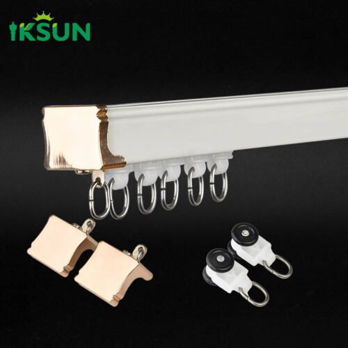 Heavy Duty Large Square Curtain Track Aluminum Ceiling Mounted 6.7m - Image 3