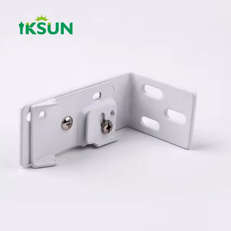 IKSUN Factory Promotion Heavy Duty Aluminium Ceiling-Mounted Smart Motorized Curtain Track with Wireless Automatic System