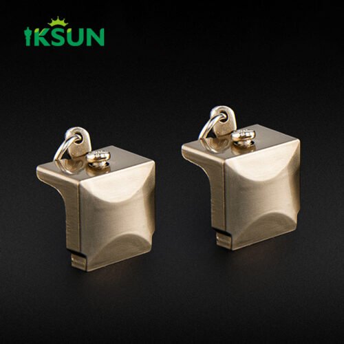 IKSUN Aluminium Alloy Silent Curtain Track System with Durable Hooks and Elegant End Cap Design for Home or Office - Image 5