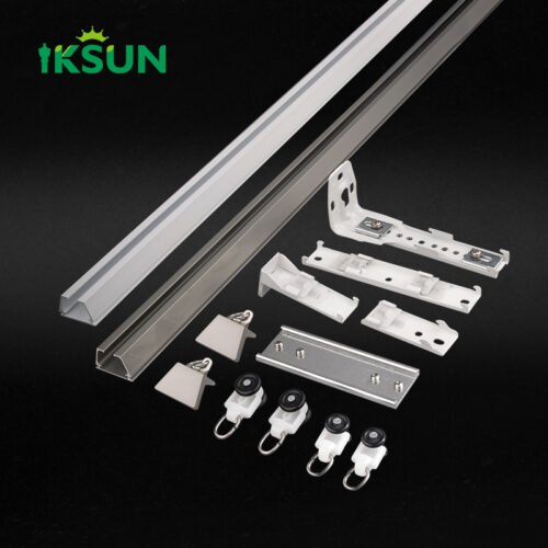 Factory Wholesale Durable Aluminium Curtain Track System with Silent Rollers and Premium Accessories