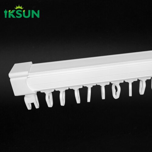 IKSUN Bulk Supply Aluminum Ripple Fold Curtain Tracks S-Fold Curtain Tracks and Wave Curtain RailsIKSUN Bulk Supply - Image 3