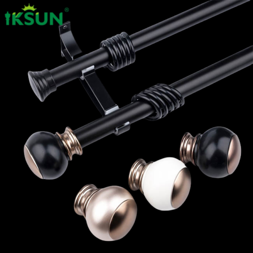 IKSUN 6.7m Factory Direct Sale Curtain Rods at Competitive Prices with Accessories and Customizable Options