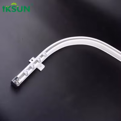 Adjustable Ceiling Mounted Bendable Curtain Track For Emergency Room Hospital Cubicles