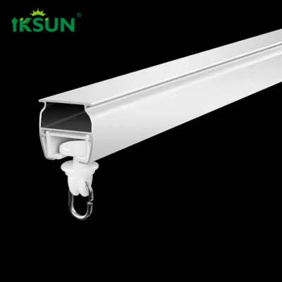 Aluminum Curtain Head Rail For Home Office Decor With Metal Accessorie
