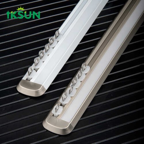 IKSUN Bulk wholesale Factory Supply Heavy Duty Aluminium Curtain Rail Accessories Stage Pole Track Hotel Curtain Rod System - Image 3