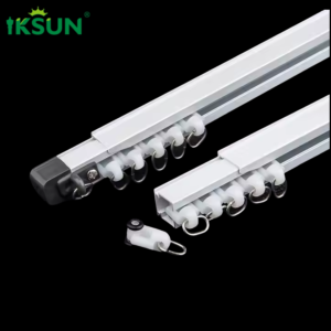 Cheap Wholesale 2.4-4.5m Adjustable Stretchable Curtain Poles, Retractable Tracks, and Extendable Curtain Rod Rails