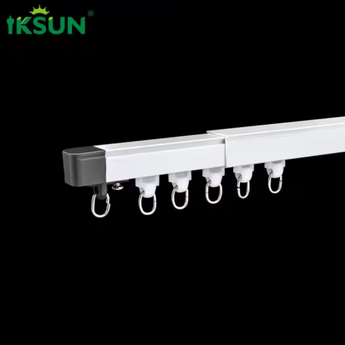 Cheap Wholesale 2.4-4.5m Adjustable Stretchable Curtain Poles, Retractable Tracks, and Extendable Curtain Rod Rails - Image 3