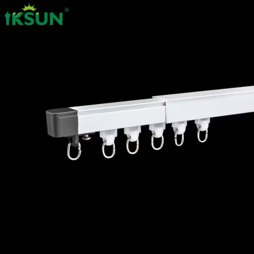 Cheap Wholesale 2.4-4.5m Adjustable Stretchable Curtain Poles, Retractable Tracks, and Extendable Curtain Rod Rails - Image 4