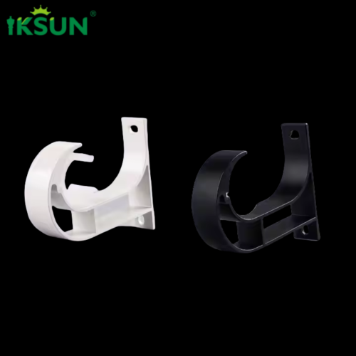 China Factory Wholesale Roman Rod Single Curtain Bracket, Double Mount Bracket Curtain Accessories Holders