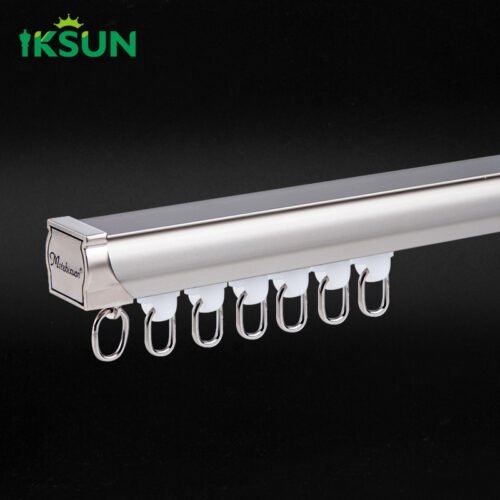 Wholesale Electrophoresis Silent Curtain Track Factory Ource Production And Easy Installation - Image 2