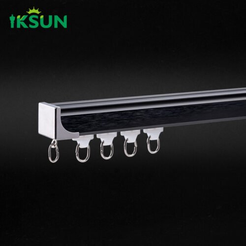 IKSUN Low-Cost Wholesale Heavy-Duty Aluminum Curtain Track for Ceiling or Wall Mount - Image 4