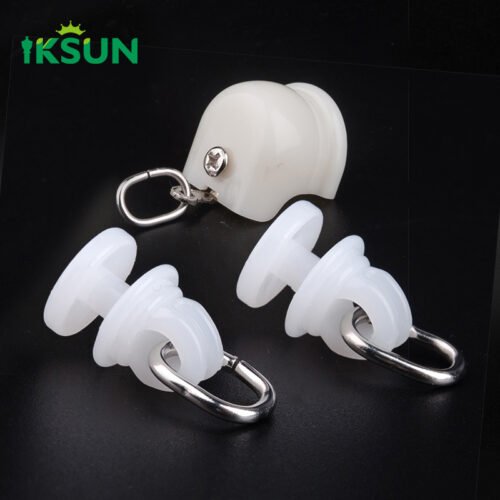 IKSUN 0.5mm Ultra-Thin Aluminum Curtain Track for Windows and Multifunctional Shower Use - Image 4