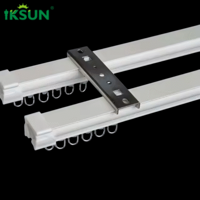 Customized Smart Metal Curtain Track For Medical And Decorative Use 2