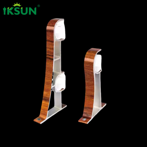 Factory Direct Low Price Purchase Customizable Durable Aluminium Curtain Rod Brackets and Accessories - Image 2