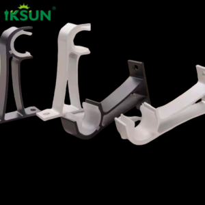 Factory Direct Low Price Purchase Customizable Durable Aluminium Curtain Rod Brackets and Accessories