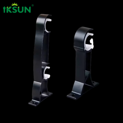 Factory Direct Low Price Purchase Customizable Durable Aluminium Curtain Rod Brackets And Accessories