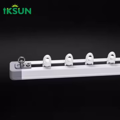 Factory Wholesale Adjustable Hospital Curtain Track And Ceiling Mounted Extendable Curtain Rail For Home Use