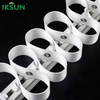 Factory Wholesale Ripple Fold Polyester Wave Curtain Tape For S Fold Track