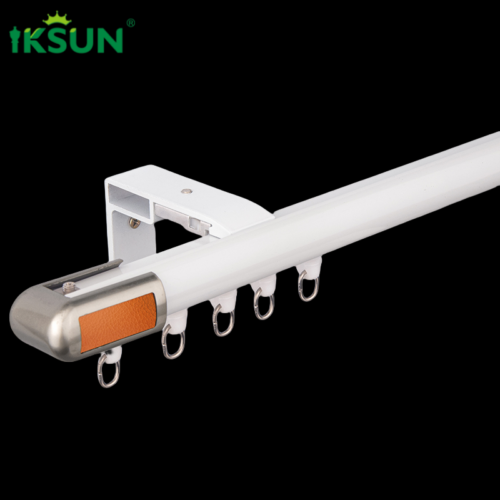 IKSUN Heavy-Duty Aluminium Curtain Track with Smooth Sliding Rollers and Durable Brackets - Image 4