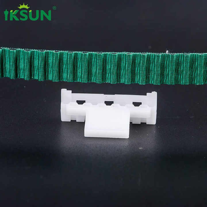 IKSUN Manual Motorized Curtain Track Rubber Belt Smooth Sliding Smart Curtain System Conveyor Belt