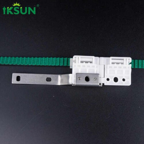 IKSUN Manual Motorized Curtain Track Rubber Belt Smooth Sliding Smart Curtain System Conveyor Belt - Image 3