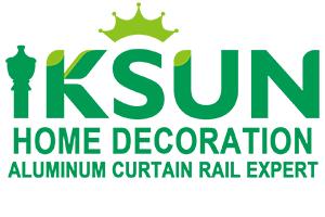 Iksun curtain tarck website logo.