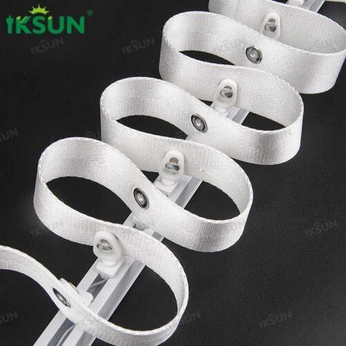 KSUN High Quality Electric Curtain Rail Accessories with S Wave Fold Curtain Tape for Smart Curtain Systems and Home Automation - Image 2