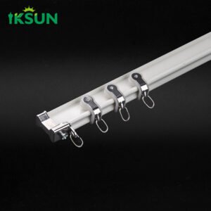 Manufacturer Silent Curtain Track High-Quality Aluminum Curtain Rail for Home Use