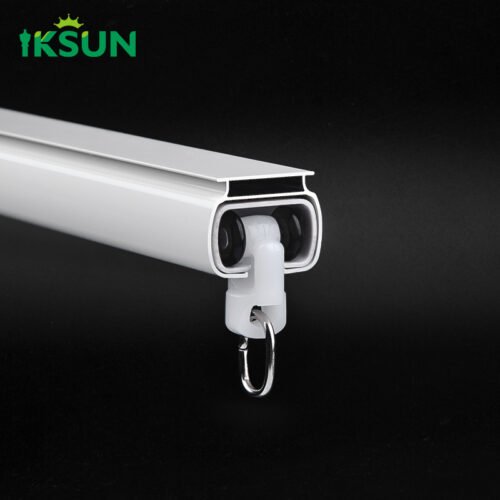 IKSUN  Manufacturer Wholesale Multi-Wheel Silent Curtain Sliding System - High Strength Durable Curtain Track