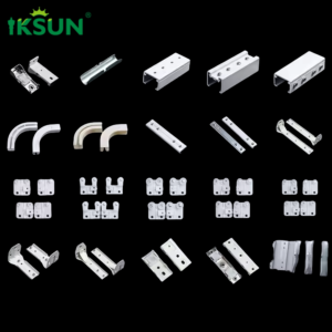 Popular Electric Curtain Track 90-Degree Connector, Curtain Rod Connector for Ceiling Curtain Track