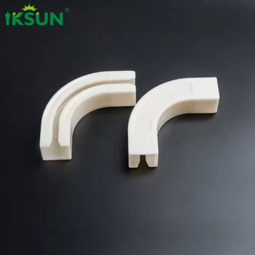 Popular Electric Curtain Track 90-Degree Connector, Curtain Rod Connector for Ceiling Curtain Track