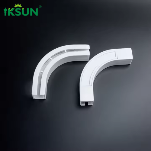 Popular Electric Curtain Track 90-Degree Connector, Curtain Rod Connector for Ceiling Curtain Track - Image 2