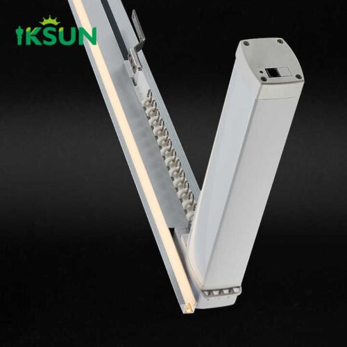 Smart Home WiFi Electric Curtain Rails with Motorized Automation and LED Light Integration for Modern Living Spaces  - Image 2