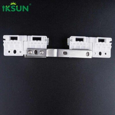 Wholesale 2pcs Set Integrated Stainless Steel Silent Shading Curtain Hanging Motorized Track Rollers