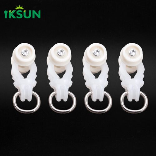 Wholesale Aluminium Alloy Curtain Rail Rod Accessories Double Curtain Track - Image 2