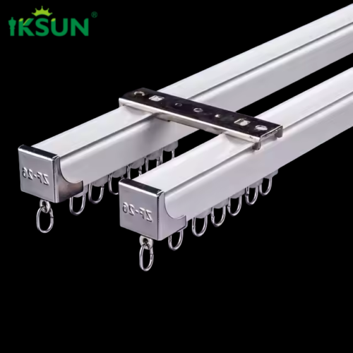 IKSUN Factory Premium Aluminum Smart Curtain Track for Hospitals at Competitive Prices