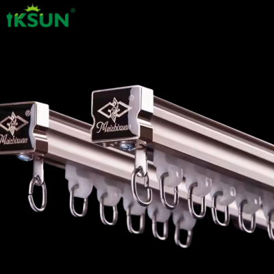 High Quality Aluminum Curtain Track With Plastic Slides And Decorative Design Made In China Curtain Accessories 3