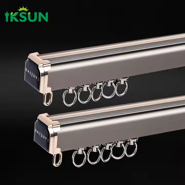 Room-Divider Curtain Tracks