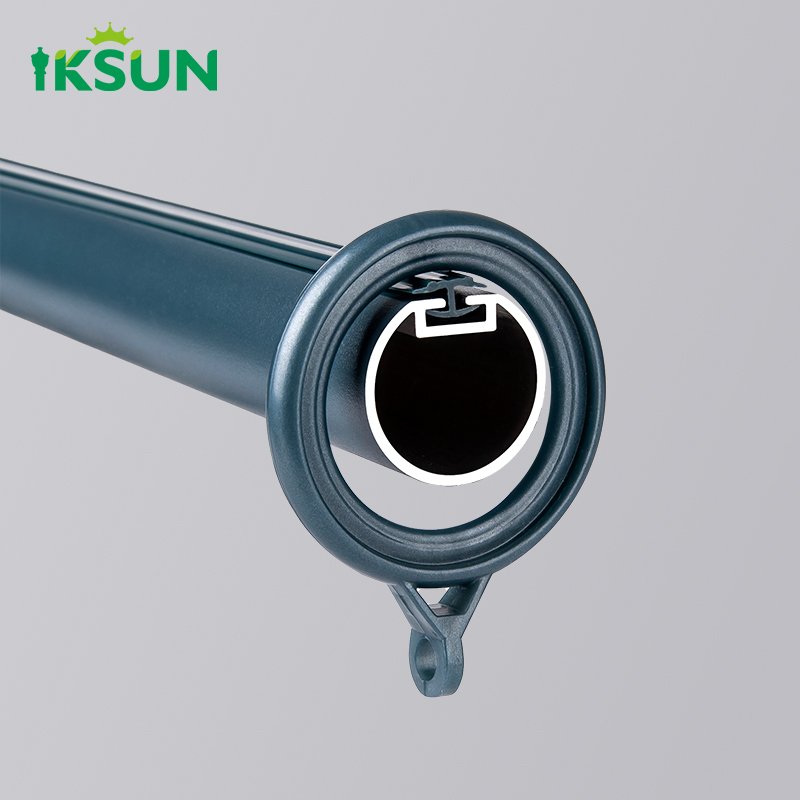 IKSUN Curtain Rods Factory Direct Price, High Quality, Durable, Customizable Colors, Wholesale Available