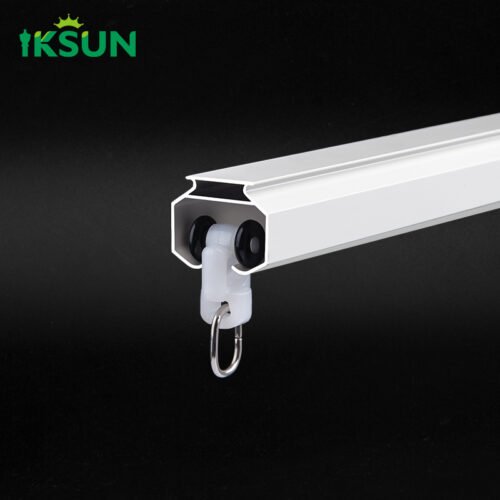 IKSUN  Factory  wholesale  Aluminium Curtain Track with Hooks, Durable & Easy Installation - Image 8