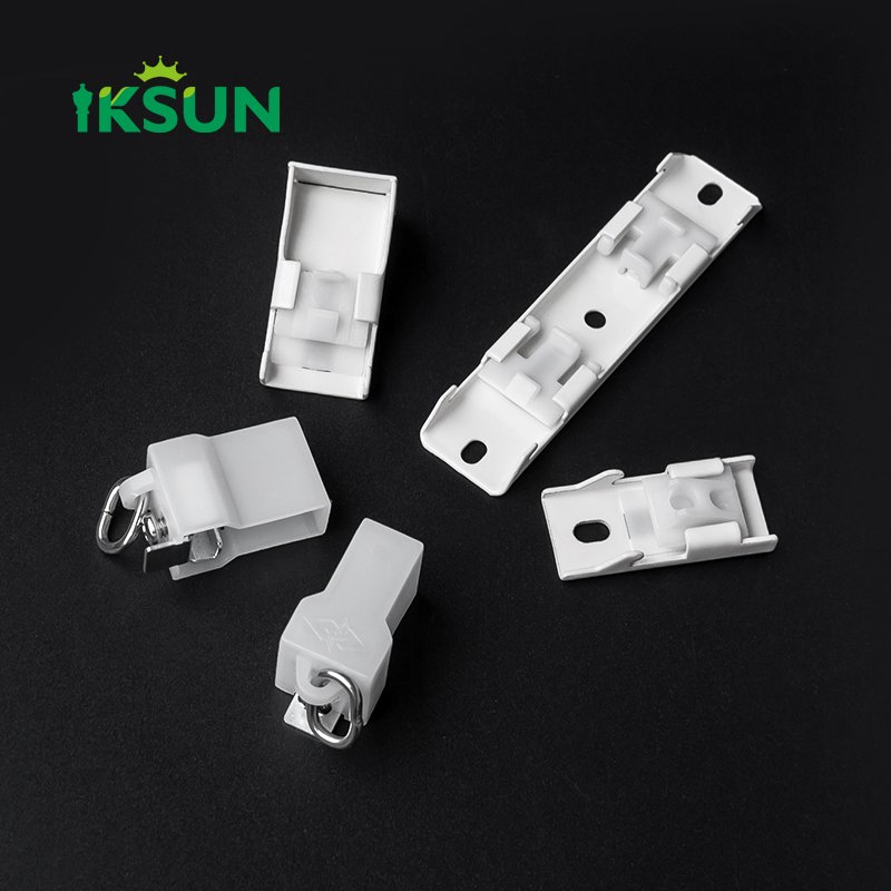 IKSUN Silent Curtain Track Kit, Durable Aluminum, Flexible System For Homes And Hotels, Can Be Mounted On Walls Or Ceilings