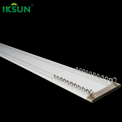 IKSUN Factory wholesale ultra-thin curtain track, high quality and durable, suitable for long-term use, simple design, easy installation - Image 2