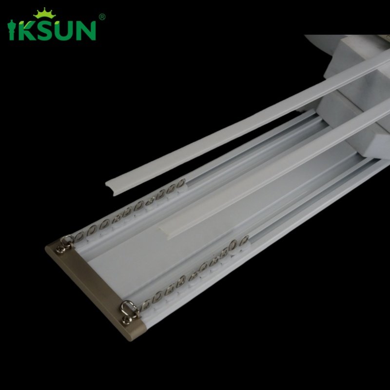 IKSUN Factory wholesale ultra-thin curtain track, high quality and durable, suitable for long-term use, simple design, easy installation