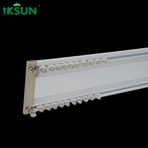 IKSUN Factory wholesale ultra-thin curtain track, high quality and durable, suitable for long-term use, simple design, easy installation - Image 3