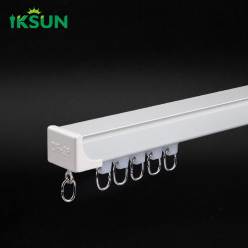 IKSUN Factory Premium Aluminum Curtain Track with Silent Gliders and Customizable Options - Image 5