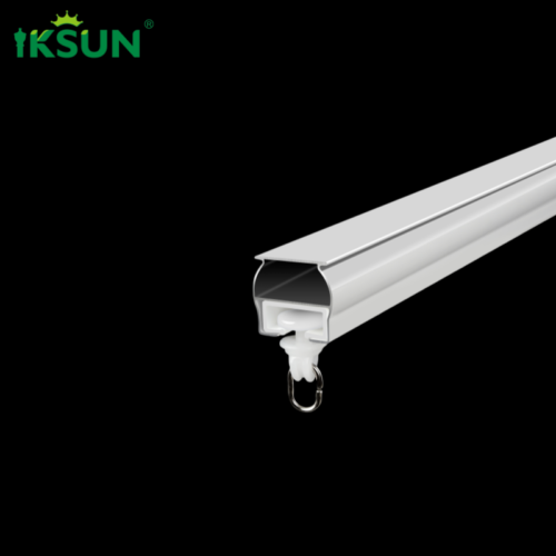 IKSUN Factory Ceiling Aluminum Curtain track, Ideal For Homes And Hotels, Modern And Simple Design - Image 3