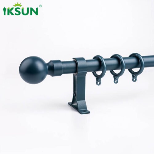 Iksun Modern Fashion Curtain Rod for Home Decor Minimalist Style Aluminum Curtain Track and Roman Rod Strap Accessories Can Be Customized - Image 5