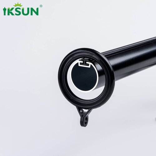 Iksun Modern Fashion Curtain Rod for Home Decor Minimalist Style Aluminum Curtain Track and Roman Rod Strap Accessories Can Be Customized - Image 3