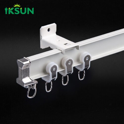 IKSUN Factory Bán buôn Hệ thống theo dõi rèm nhôm bền - Màu sắc có thể tùy chỉnh cho sử dụng nhà và thương mại - Hình ảnh 2